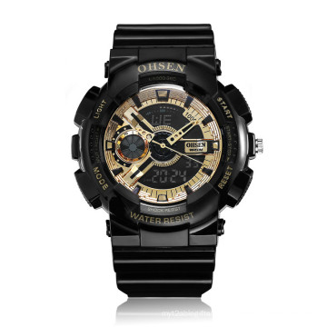 OHSEN AD1803 Men's Digital Quartz Movement Watch Fashion Colorful Plastic Analog watch